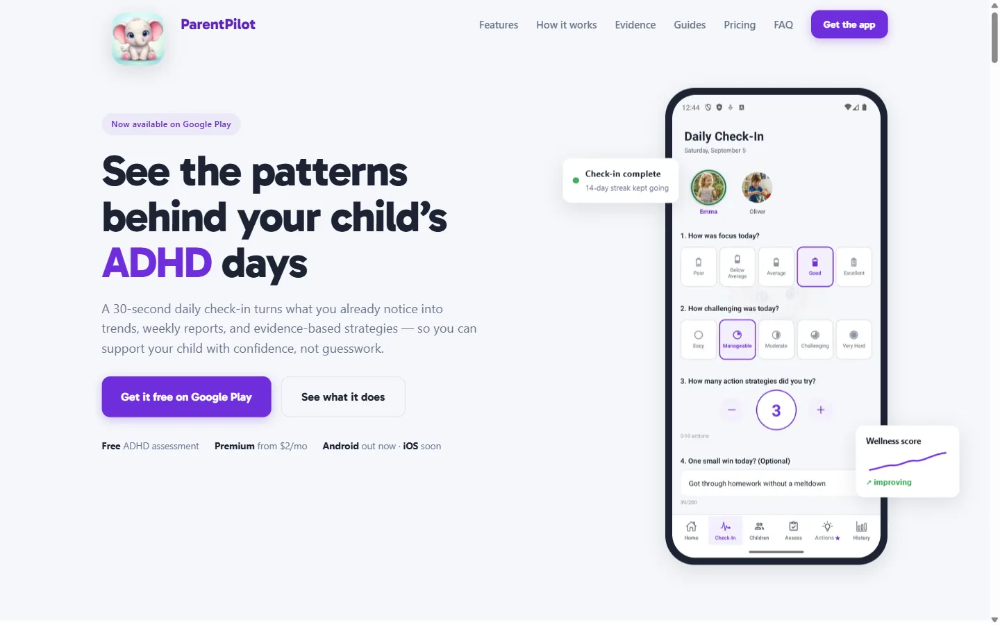 ParentPilot: Mobile app + website